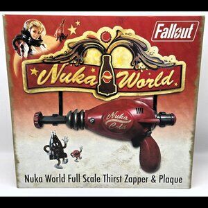 Fallout Nuka-World Full-Scale Thirst Zapper & Wall Plaque – NEW IN BOX - SEALED